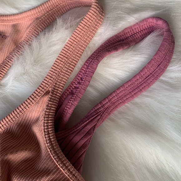 FOR LOVE & LEMONS | Bralette Bra Intimates Top Everyday Mauve Peach - Picture 6 of 11